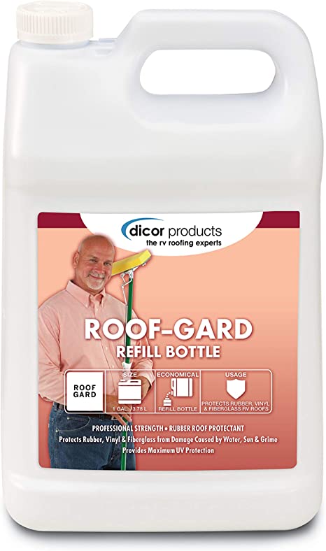 Dicor, 1 Gallon Roof Guard RV Roof Protectant Spray, White