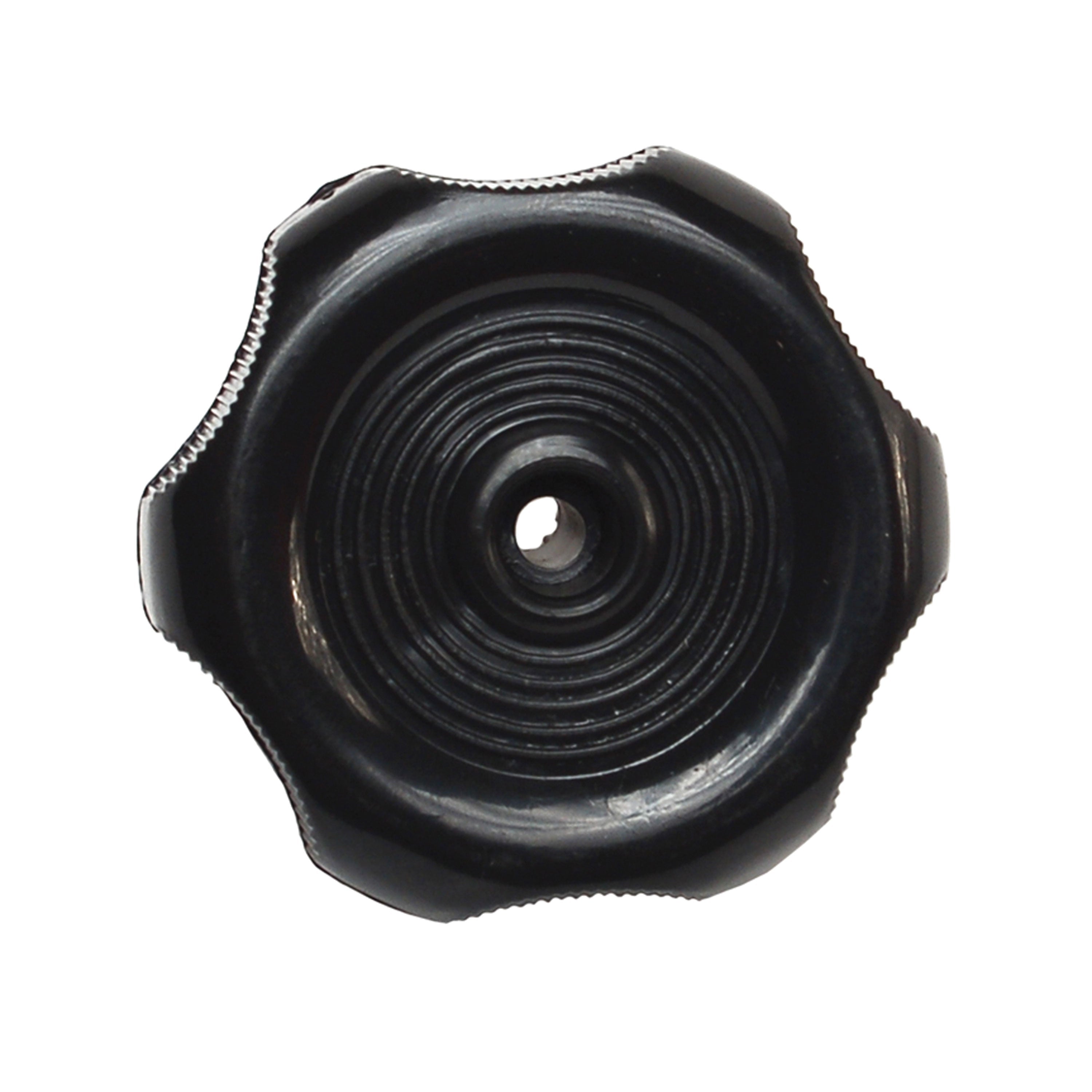 RV Designer, 1" Window Knob - Black