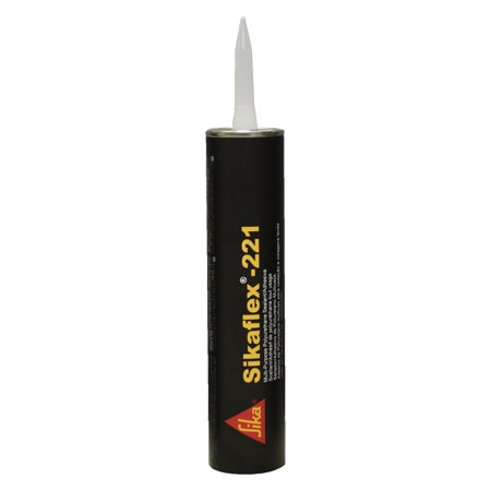 Sikaflex, 10.14oz Sikaflex 221 Multi-Purpose Sealant/Adhesive, Polyurethane Fast Curing Sealant