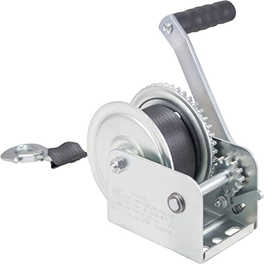 Dutton-Lainson, 1100 lb Plated Pulling Winch 15 Foot Strap