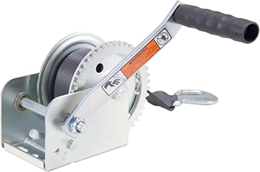 Dutton-Lainson, 1100 lb Plated Pulling Winch 15 Foot Strap