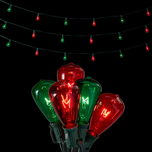 Raz Imports, 14' Connectable Edison Bulb String Light Garland