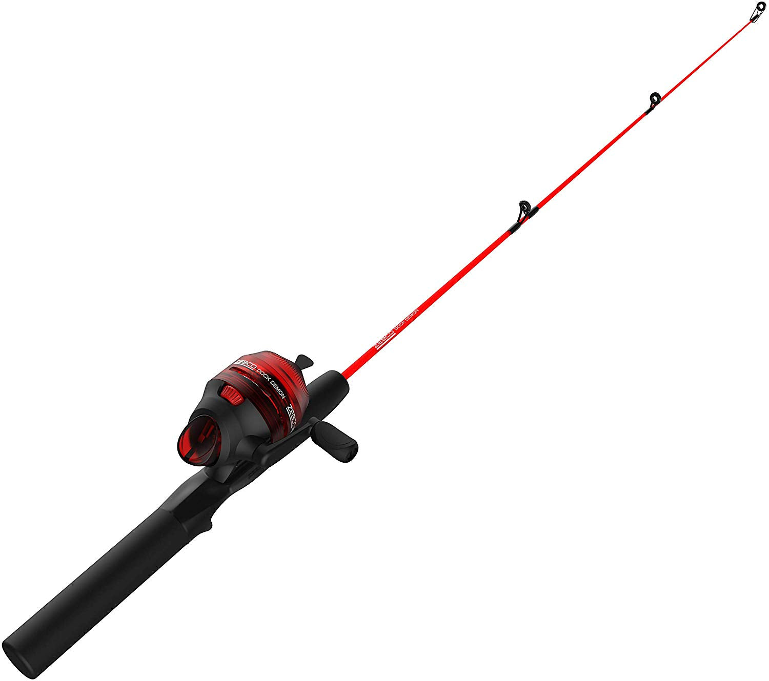 Zebco, 2 1/2ft Dock Demon Spincast Combo