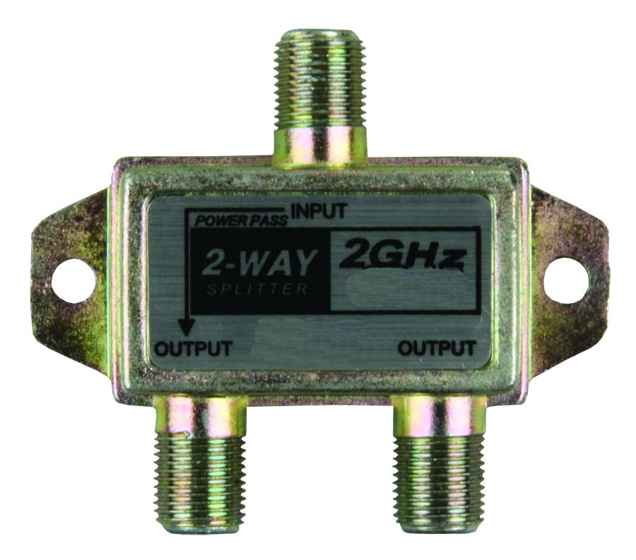 JR Products, 2-Way TV Cable Splitter 2.4 GHz