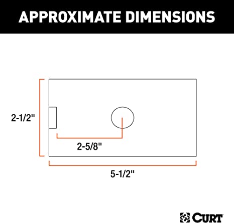 Curt, 2.5In-2I N Reducer Bushing