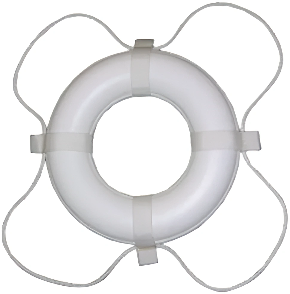 Taylor Made, 24" White Foam Ring Buoy