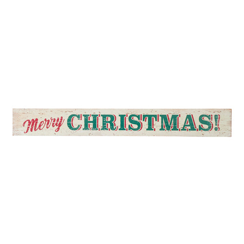 Raz Imports, 34" Merry Christmas Wood Wall Art