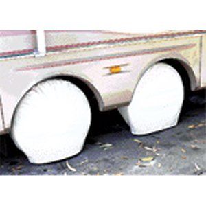 Adco, 36"-39" White Wheel Cover, Set of 2