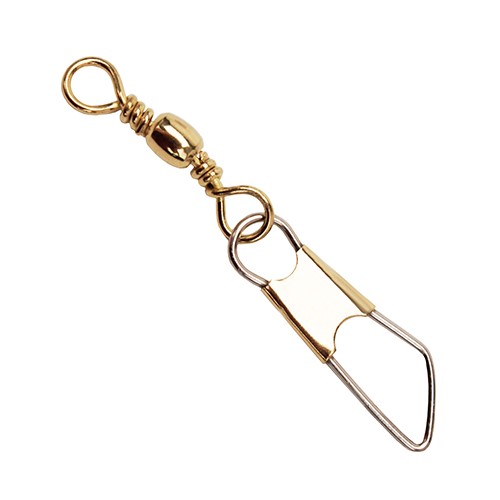 Eagle Claw, #5 Brass Snap Swivel