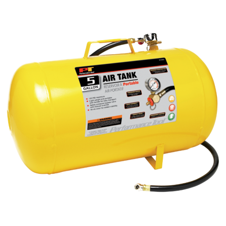 Performance Tool, 5 Gallon Portable Air Tank