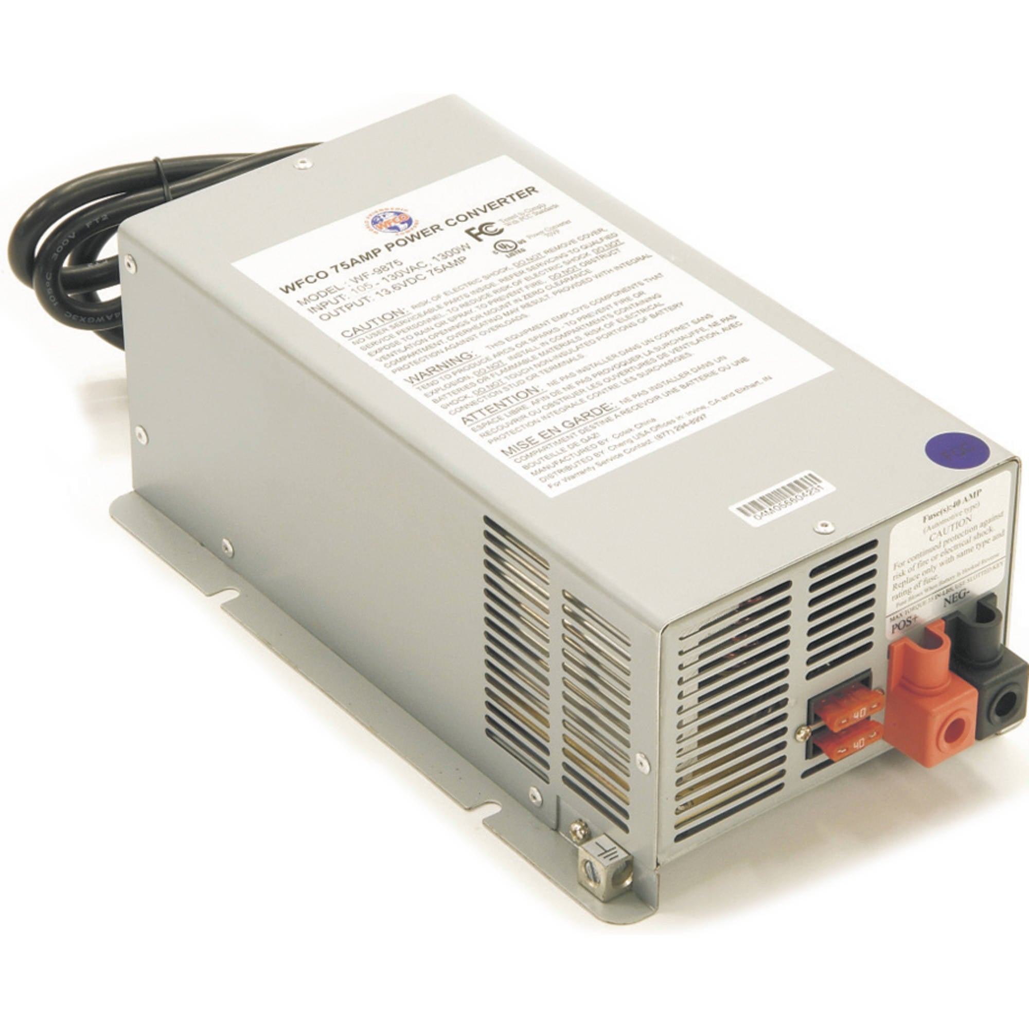 WFCO/Arterra, 9800 Series 65AMP Converter/Charger 9865