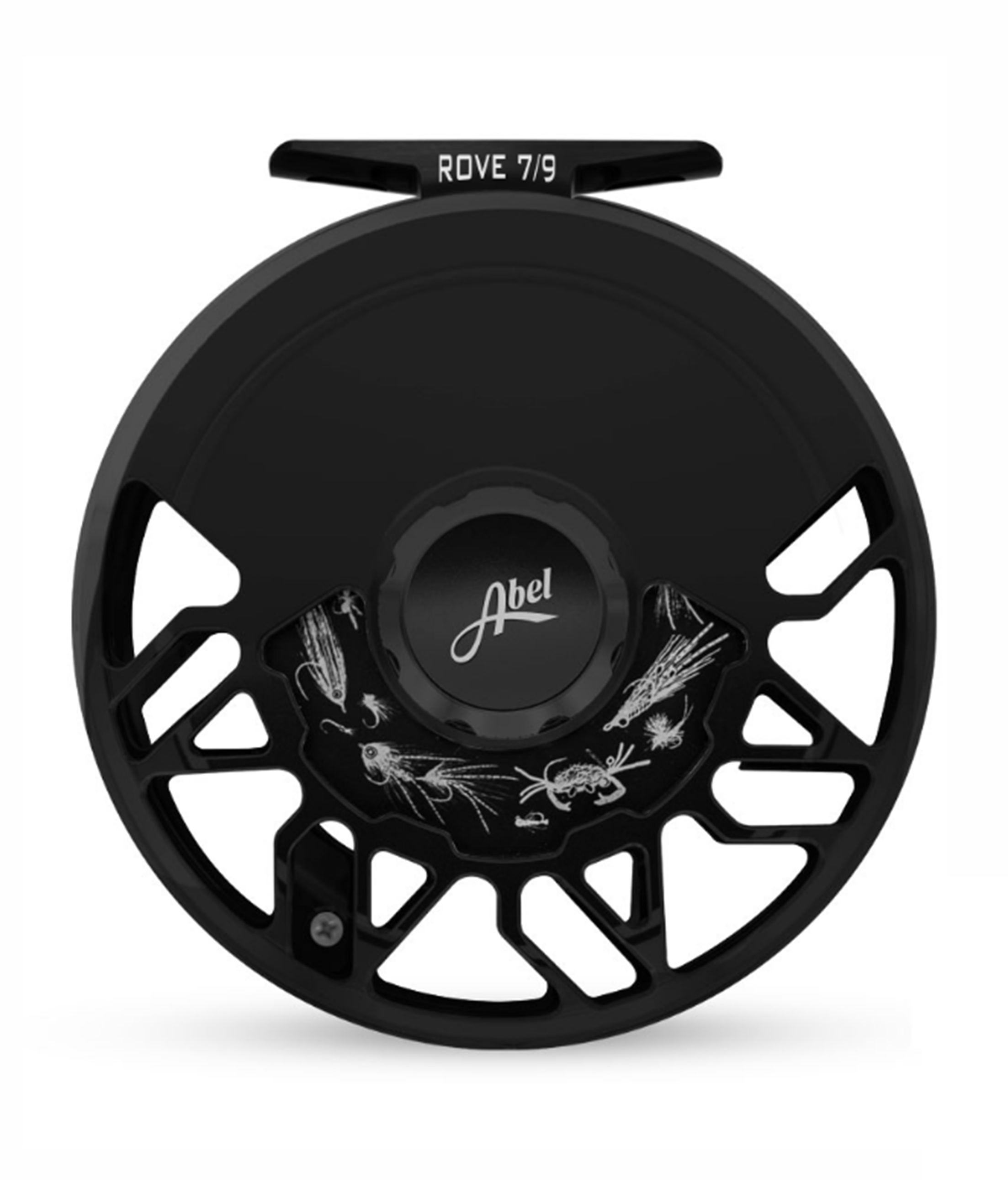 Abel Reels, Abel Rove Fly Reel - Black 7/9 - Aluminum Handle