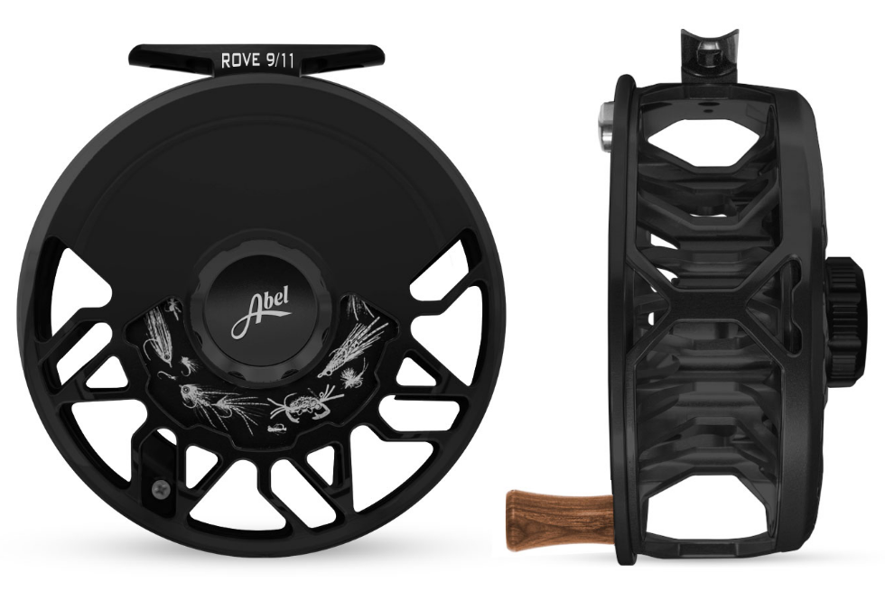 Abel Reels, Abel Rove Fly Reel - Black 9/11 - Aluminum Handle