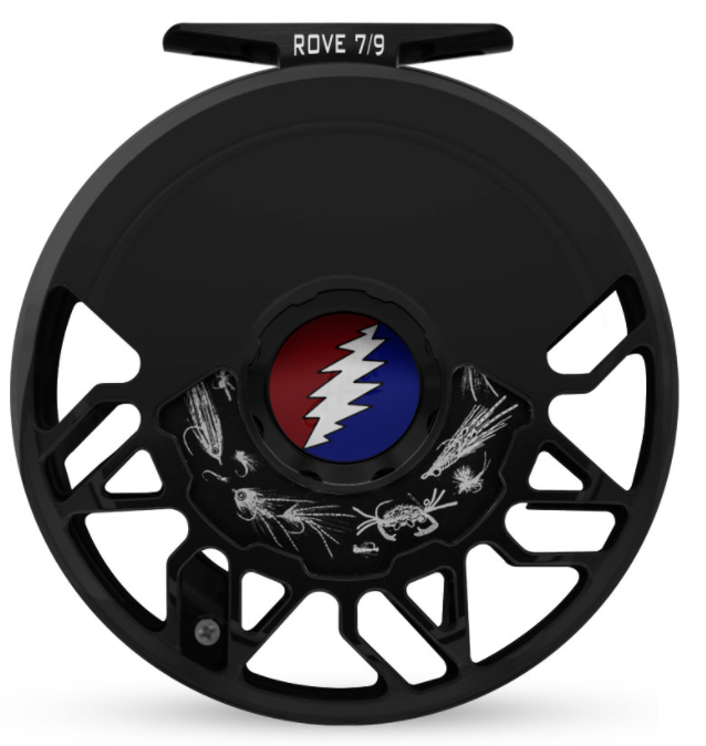 Abel Reels, Abel Rove Fly Reel - Custom 7/9 Grateful Dead Bolt