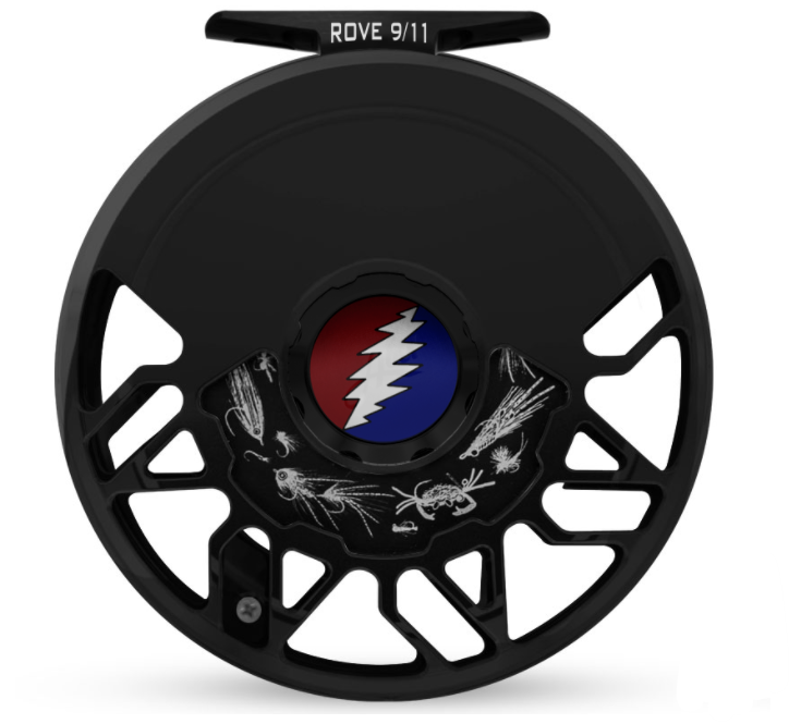 Abel Reels, Abel Rove Fly Reel - Custom 9/11 Grateful Dead Bolt