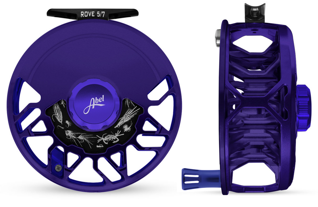 Abel Reels, Abel Rove Fly Reel - Satin Blue III 5/7