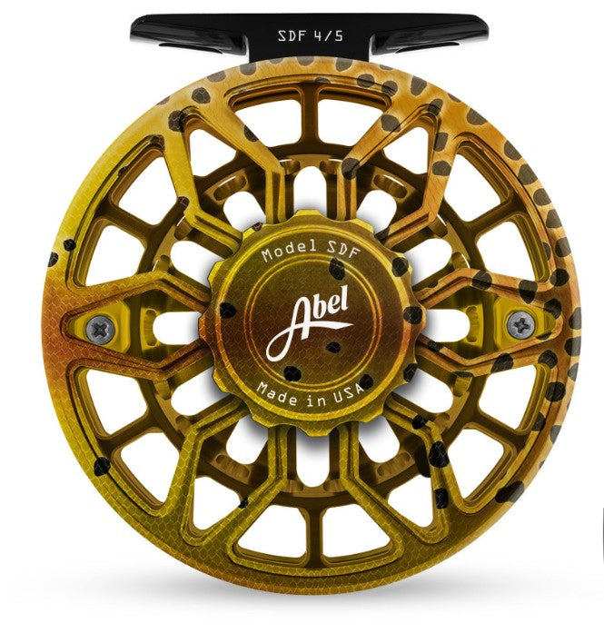 Abel Reels, Abel SDF 4/5 Fly Reel - Custom Ported Native Cutthroat