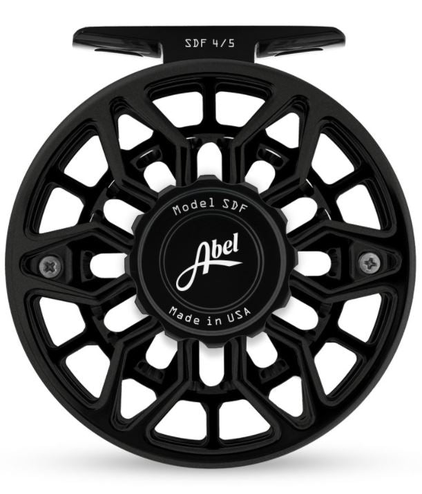 Abel Reels, Abel SDF Fly Reel - Custom 4/5 Satin Black