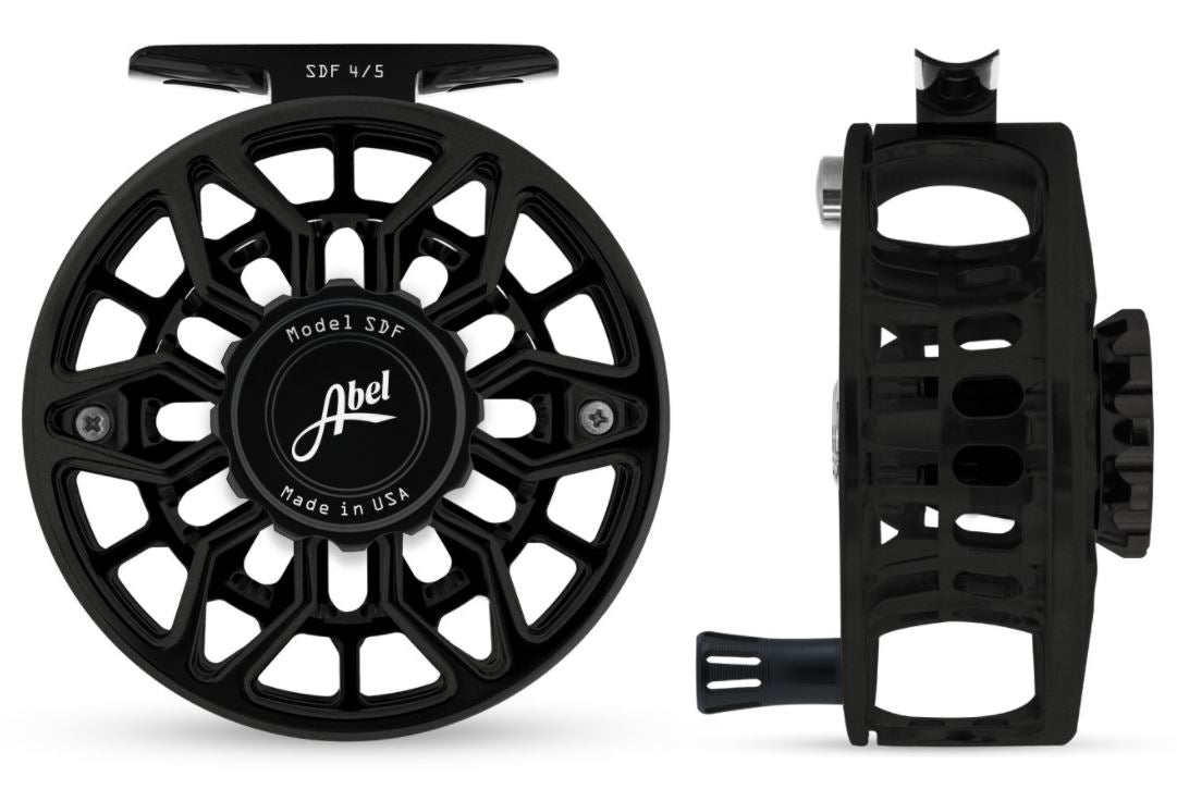 Abel Reels, Abel SDF Fly Reel - Custom 4/5 Satin Black