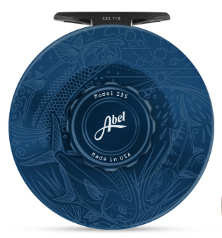 Abel Reels, Abel Sealed Drag Salt (SDS) Fly Reel - Custom 7/8 Underwood - Slammin' Deep Blue