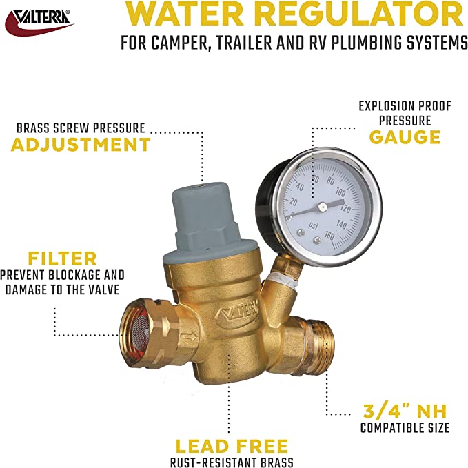 Valterra, Adjustable Water Regulator