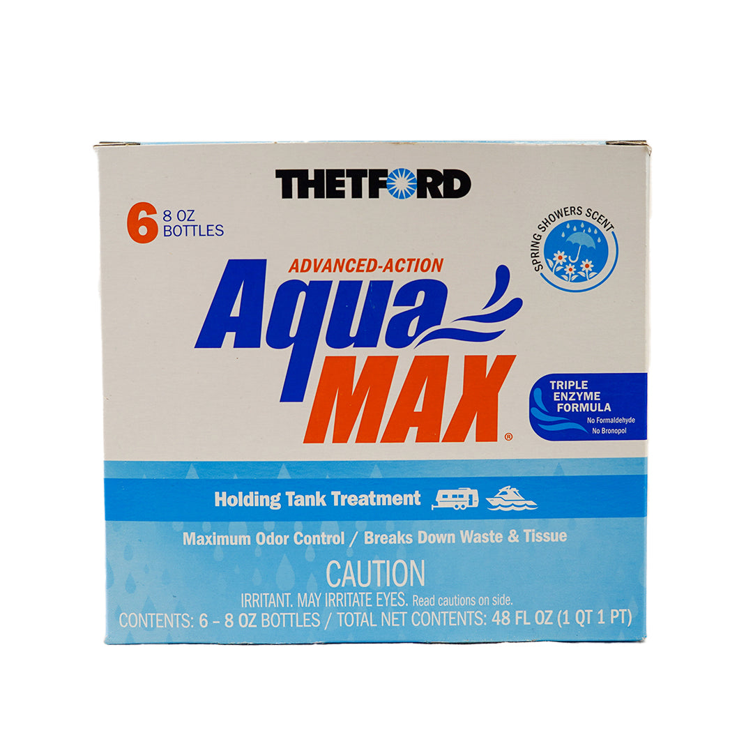 Thetford, AquaMax Holding Tank Treatment Spring Showers 8 oz - 6pk