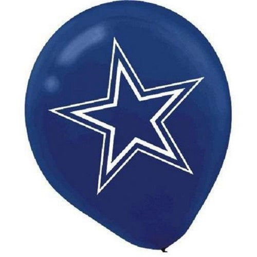 Amscan, BLLN LTX 12"6CT DALLAS COWBOYS