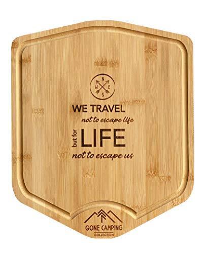 Trailersphere, Bamboo Cutting Board - S