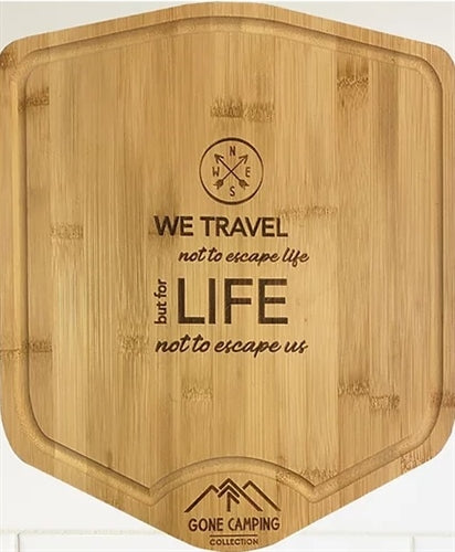 Trailersphere, Bamboo Cutting Board - T