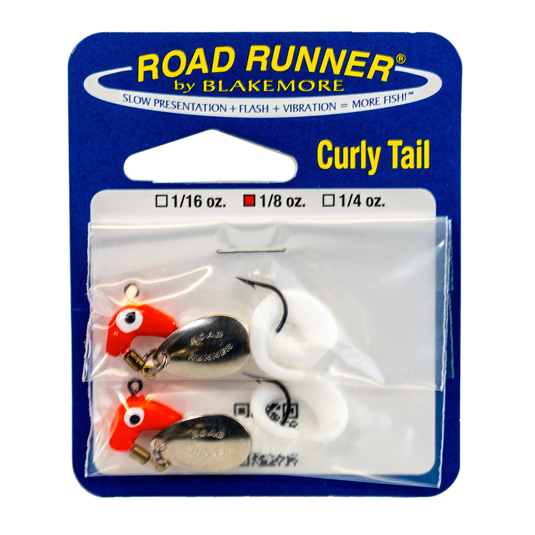 Bishop Distributing Inc., Blakemore Road Runner 1/8oz. Curly-Tail Jigs 2-Pack