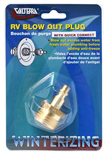 Valterra, Blow Out Plug w/ Quick Connect