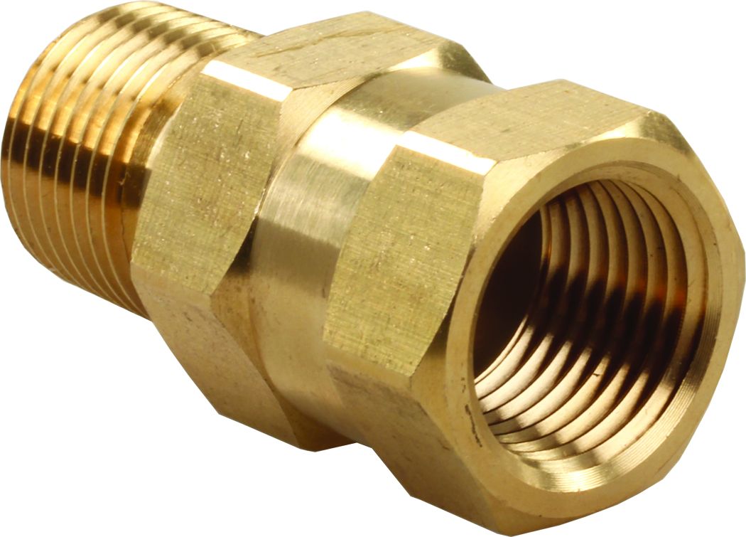 JR Products, Brass Check Valve 1/2 Inch MPT x 1/2 Inch FPT