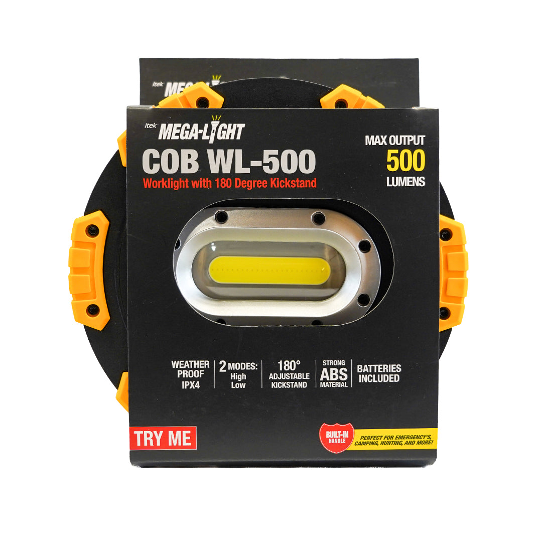 Mega-Light, COB Worklight with 180 Degree Kickstand