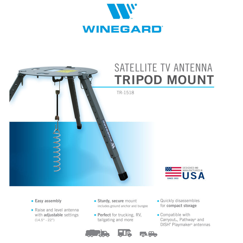 Winegard, Carryout Tripod Mount