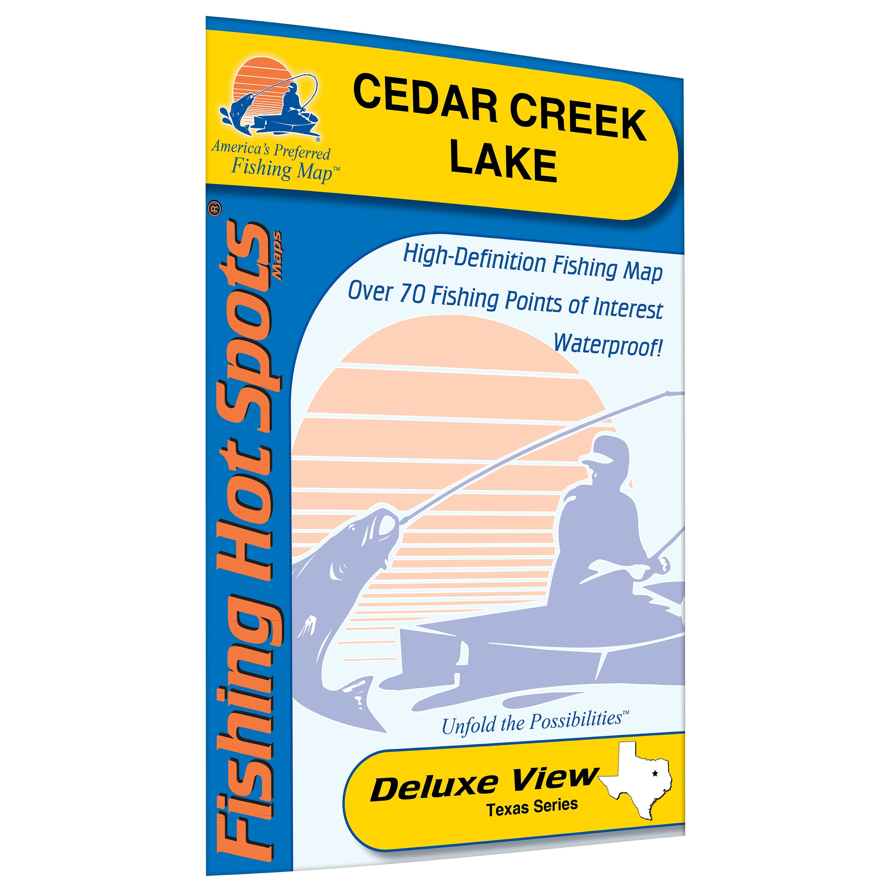 Bishop Distributing Inc., Cedar Creek Hot Spot Lake Map