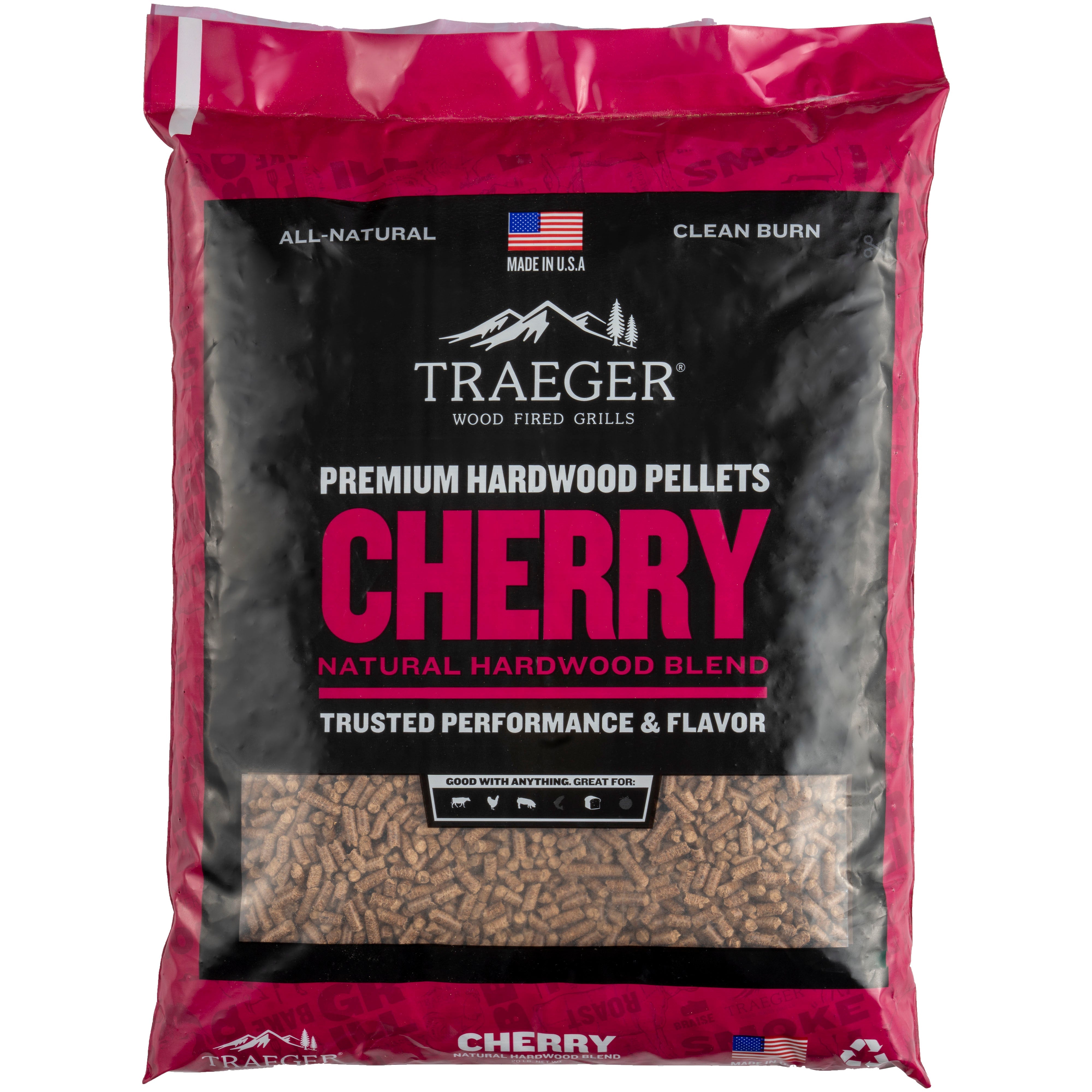 Traeger, Cherry Pellets (20Lb)