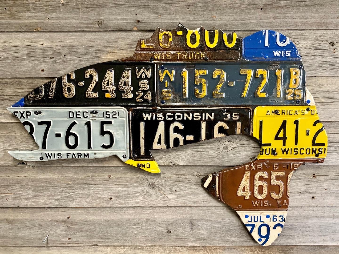 Cody's Fish, Cody's Fish License Plate Creations - Bass