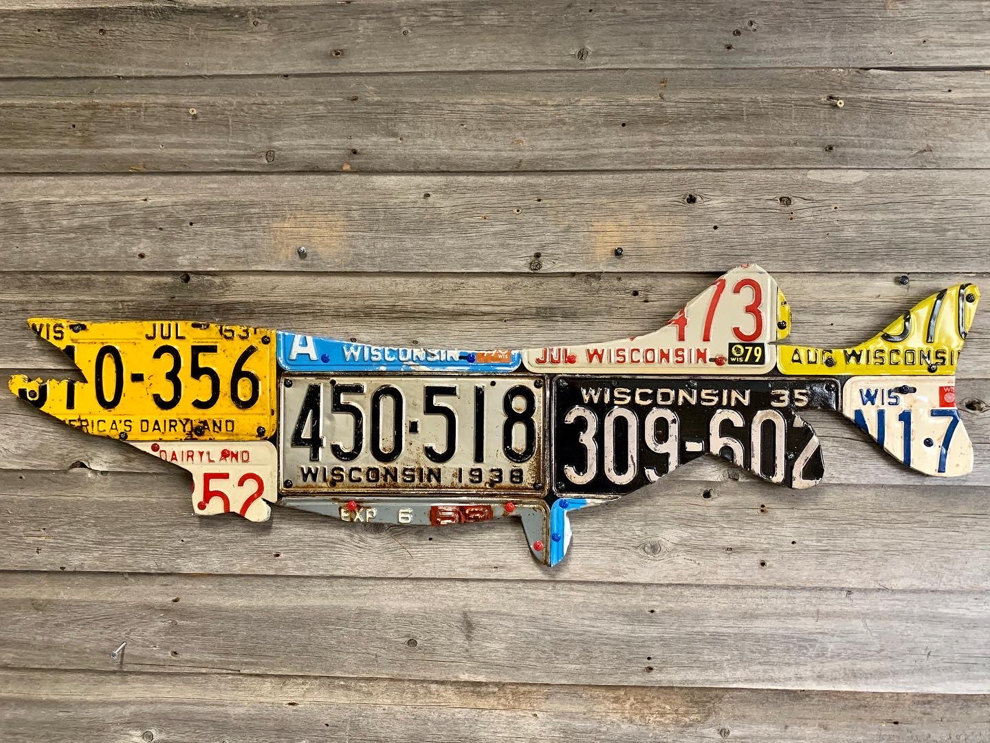 Cody's Fish, Cody's Fish License Plate Creations - Esox