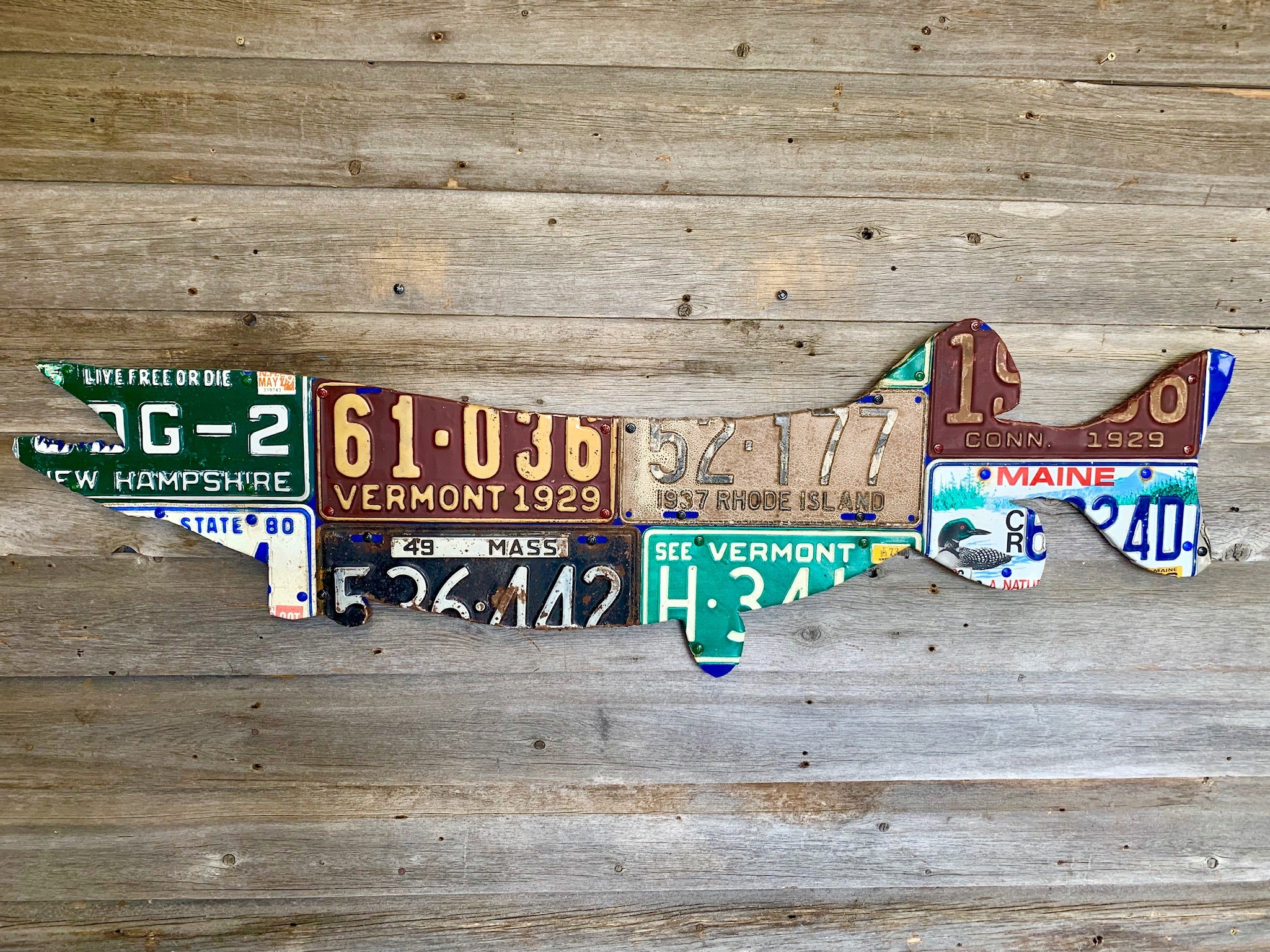 Cody's Fish, Cody's Fish License Plate Creations - Esox