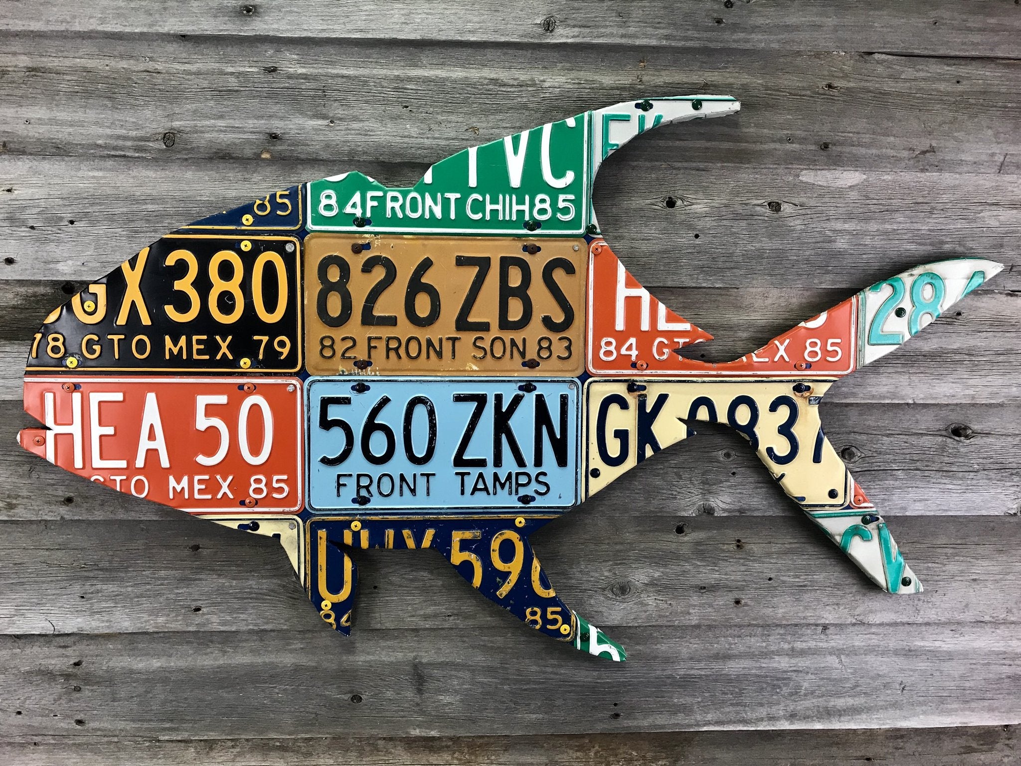 Cody's Fish, Cody's Fish License Plate Creations - Permit