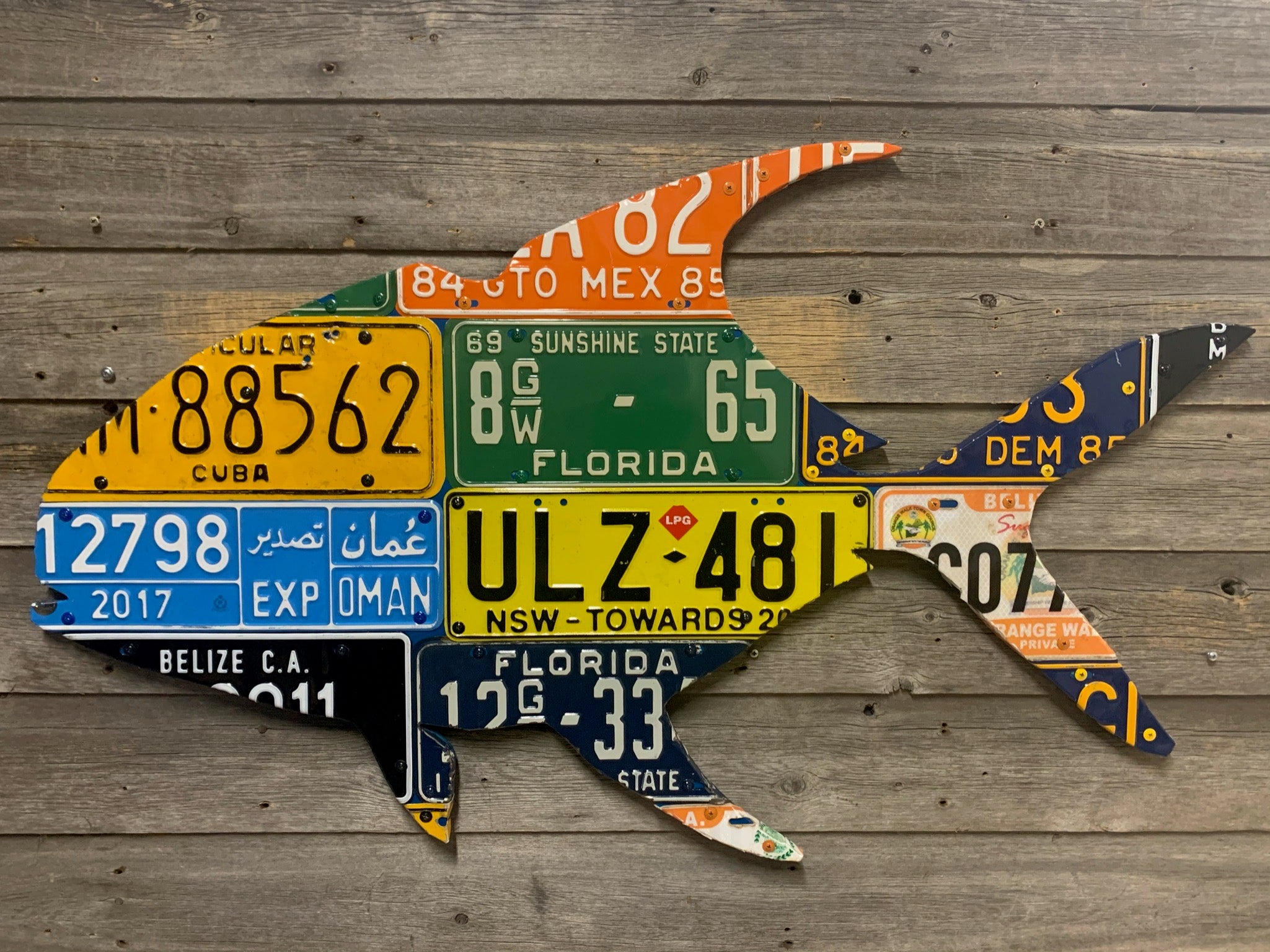 Cody's Fish, Cody's Fish License Plate Creations - Permit