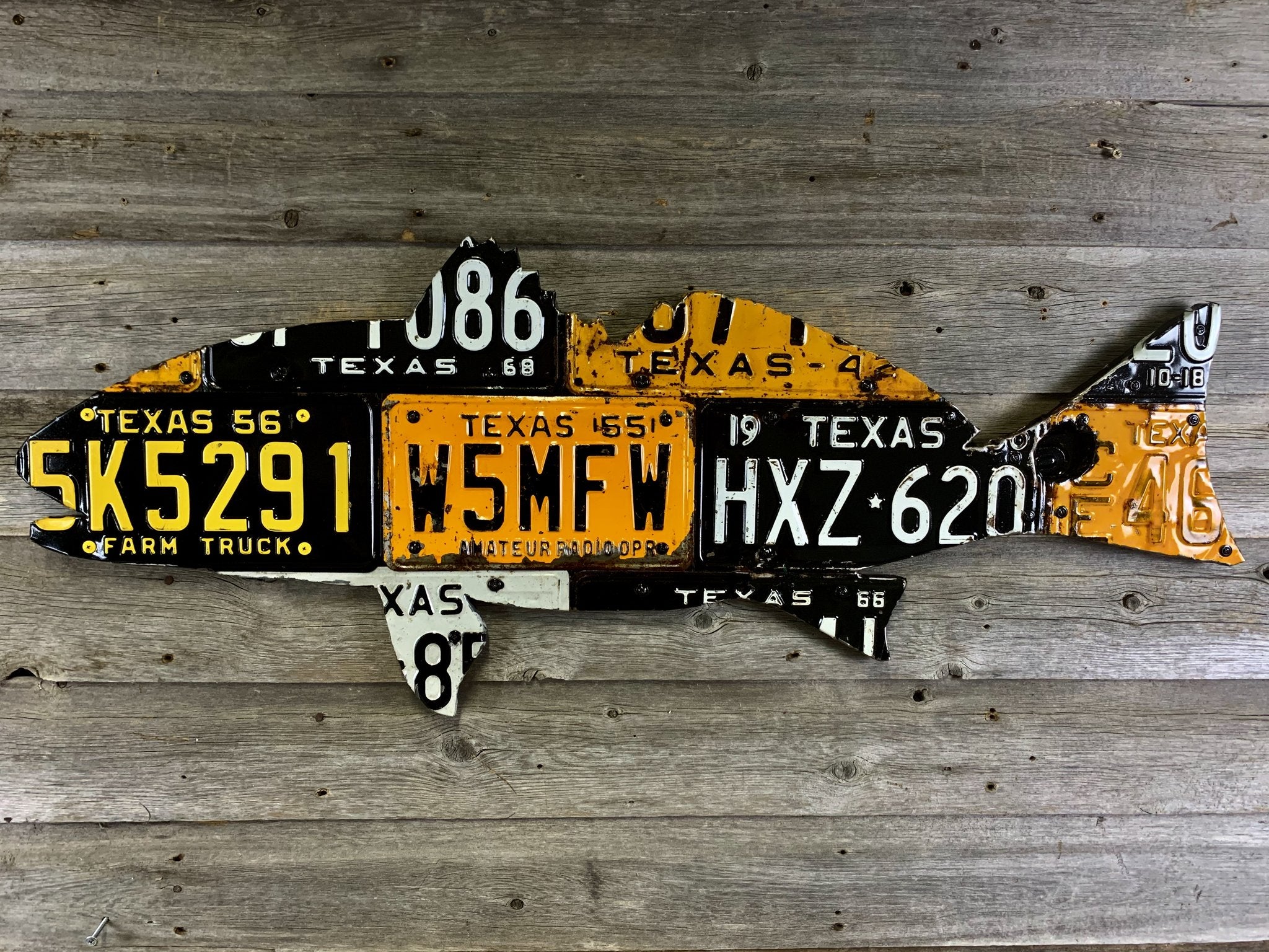 Cody's Fish, Cody's Fish License Plate Creations - Redfish