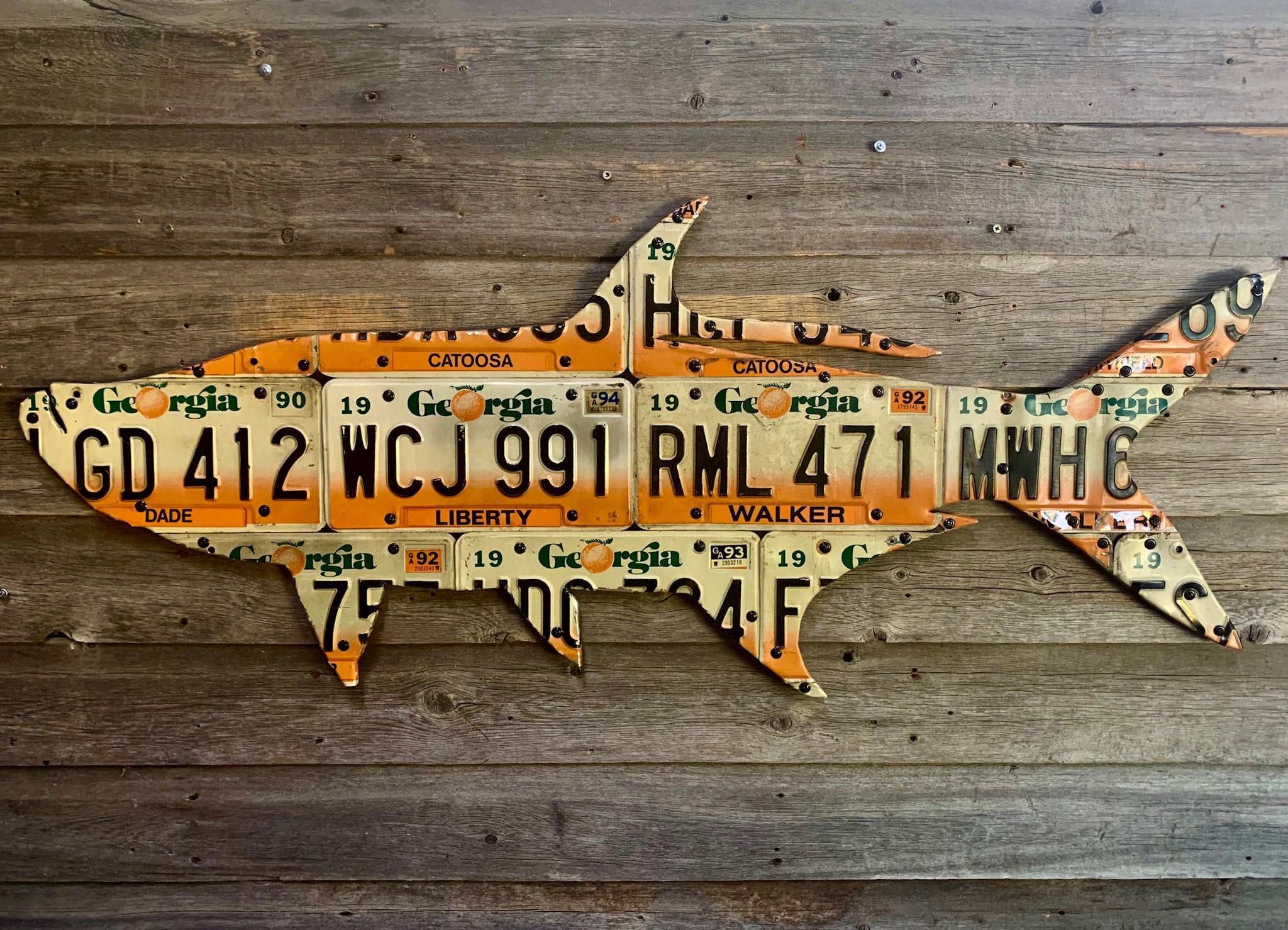 Cody's Fish, Cody's Fish License Plate Creations - Tarpon