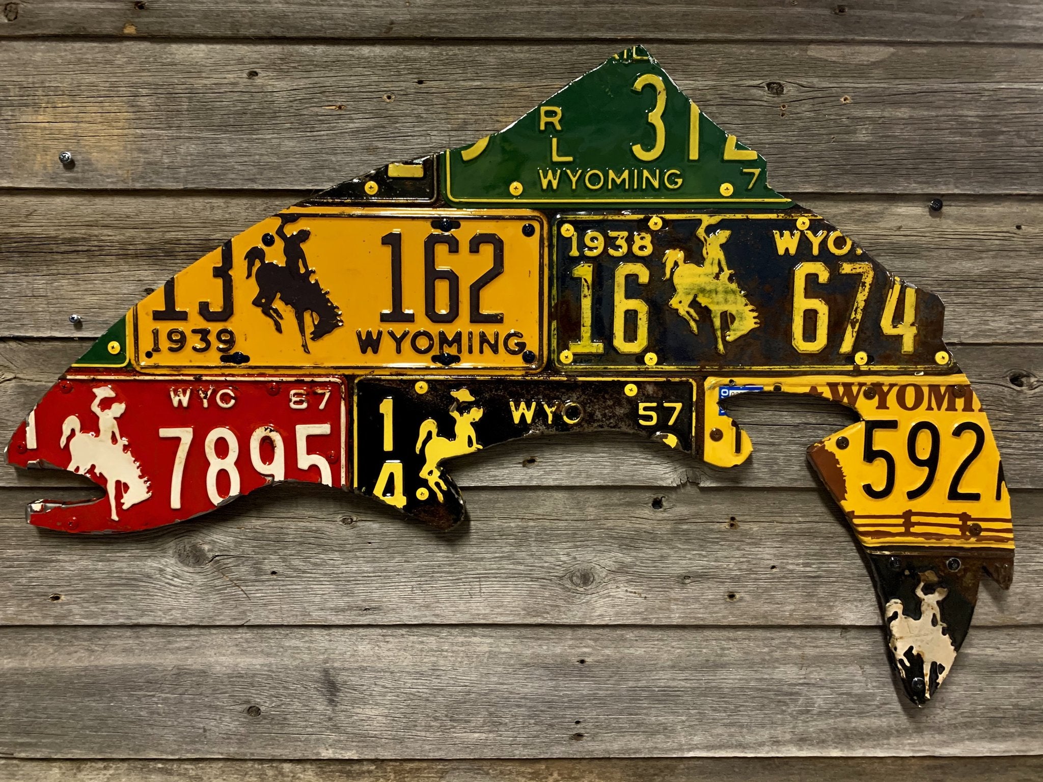 Cody's Fish, Cody's Fish License Plate Creations - Trout