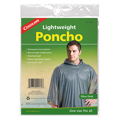 Coghlan's, Coghlan's Poncho Olive Drap