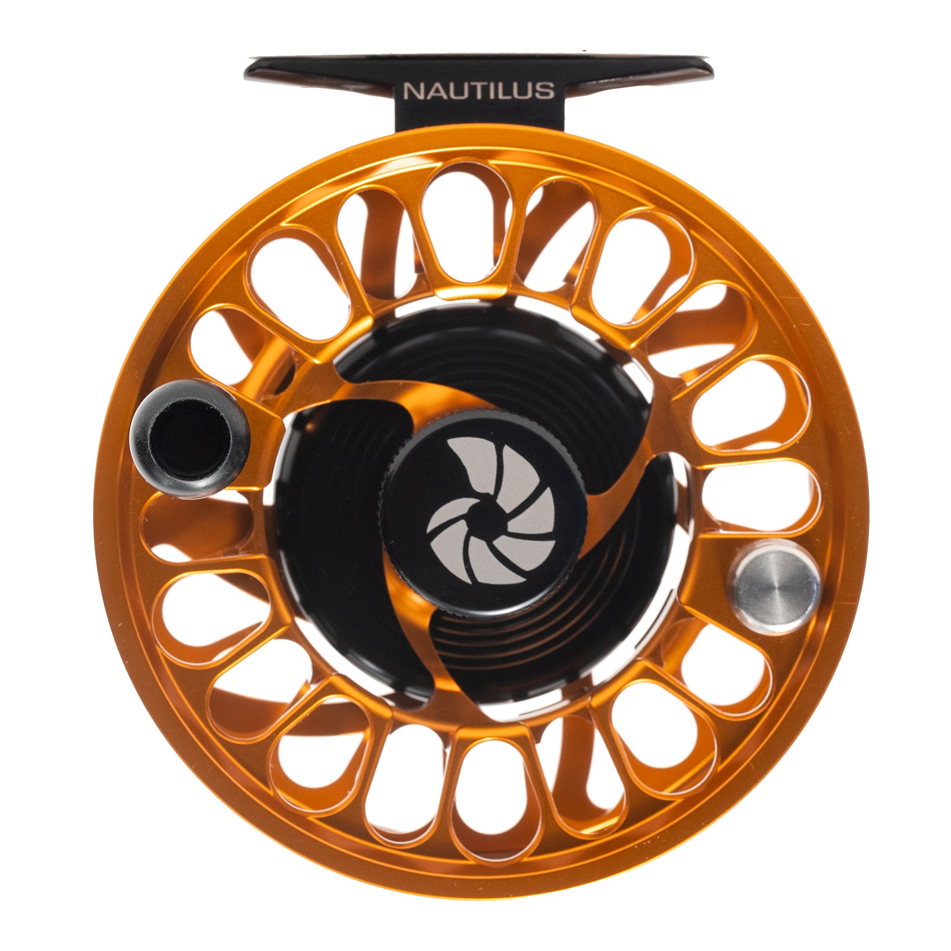 Nautilus Fly Reels, Custom Nautilus NV-G 7/8 Orange/Black Fly Reel