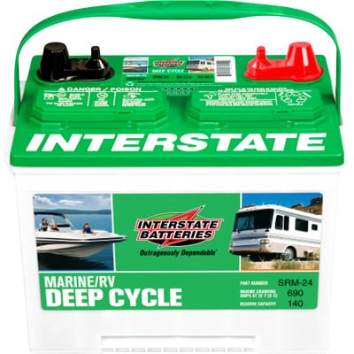 Interstate, *DISCONTINUED* Battery - Group 24 Deep Cycle