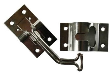 JR Products, DOOR CATCH - 45* T-STYLE - STAINLESS