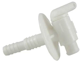 JR Products, DRAIN PETCOCK - FRESH WTR - PLASTIC - WHITE