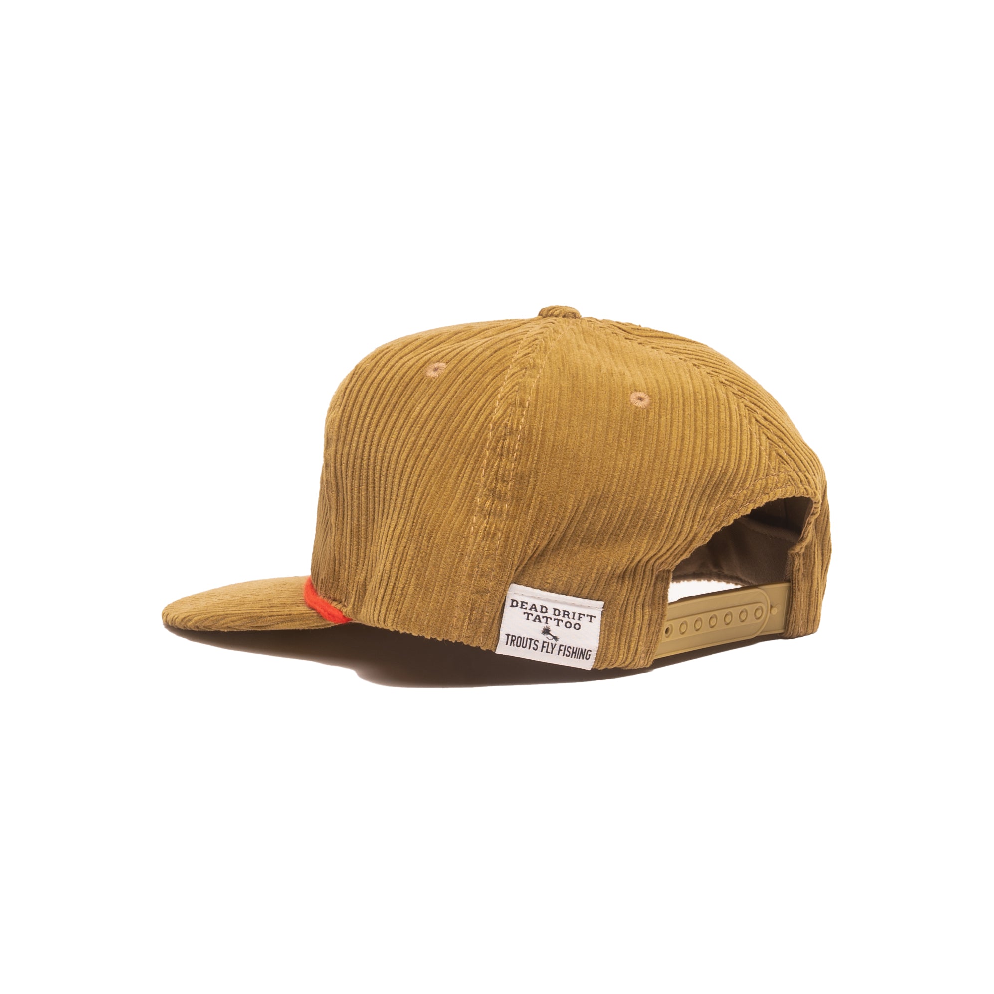 Trouts Fly Fishing, Dead Drift Tattoo x Trouts - Vintage Corduroy Cap